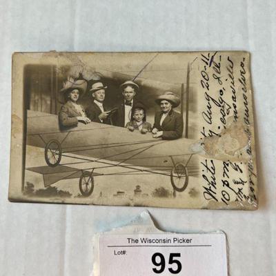 Aviation RPPC Postcard