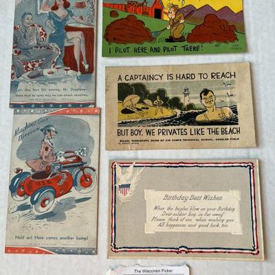 Military postcards