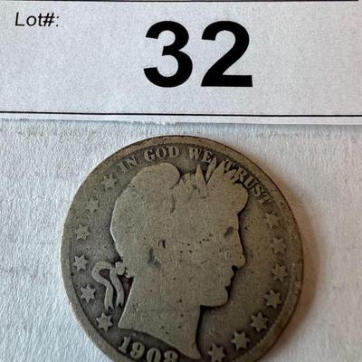 Barber Silver Half Dollar