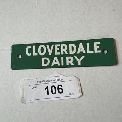 Porcelain Sign