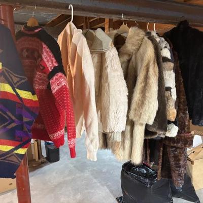 fur coats 