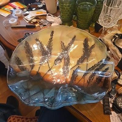 Signed art glass