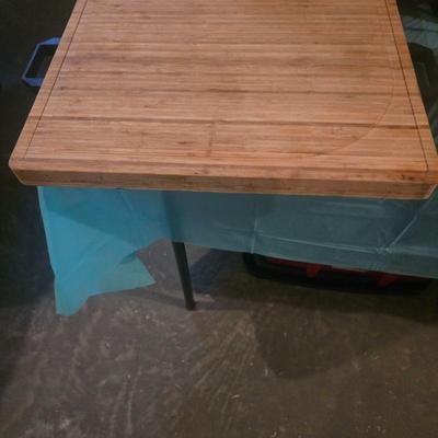 Butcher block cutting board