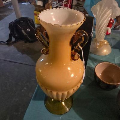 Signed vase