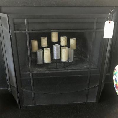 fireplace screen $46
