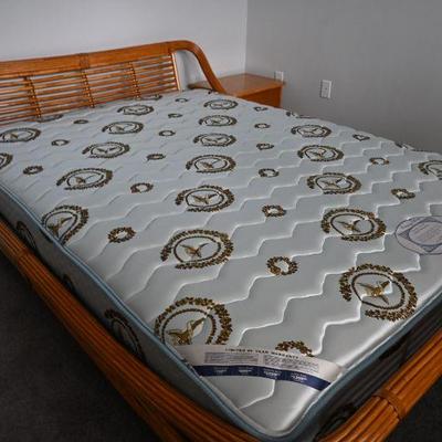 MCM Rattan Bed