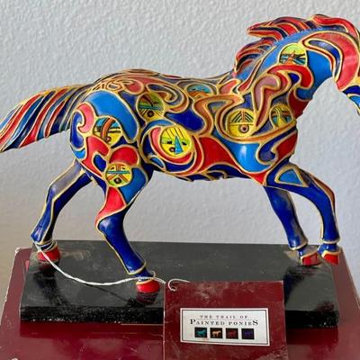 The Trail Of Painted Ponies 1509 Skyrider 2005 Wendy WellsBailey Number 2494 In Original Box 