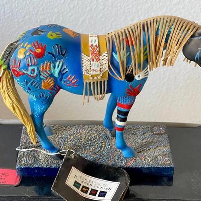 The Trail Of Painted Ponies 1547 Blue Medicine 2004 Number 1861 In Original Box 
