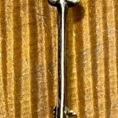 Iona Scotland Sterling Silver 2.75 Inch Kilt Pin - Total Weight 5.26 Grams  