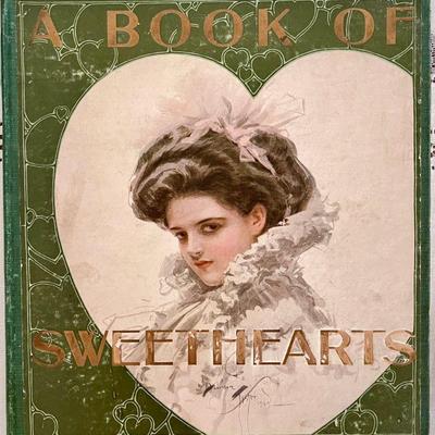 Incredibly Rare - 1908 Book Of Sweethearts - The Bobbs - Merrill Company September Book 