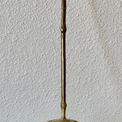 Vintage French Solid Brass Bed Warmer Chestnut Roaster