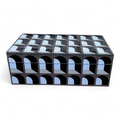Lacquer Storage Box in the style of Fornasetti