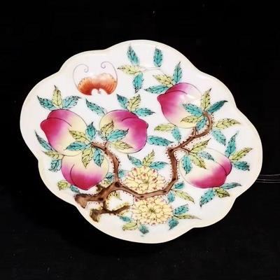 Asian Hand Painted Display Tray