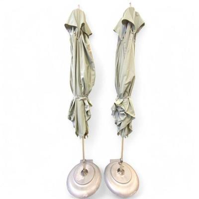 TUUCI Outdoor Umbrellas with Rolling Base Stands
