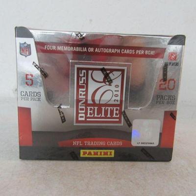 2010 Donruss Panini Football Elite Hobby Box - 20 Packs - Sealed