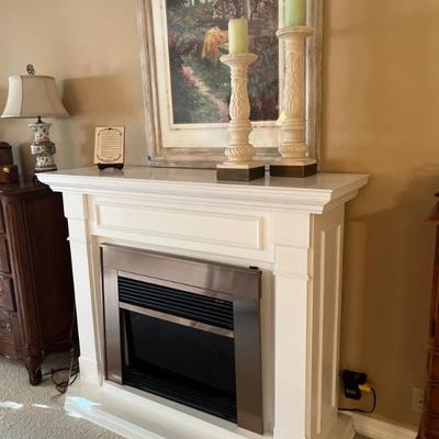 MANTEL/500 BTU FIREPLACE

