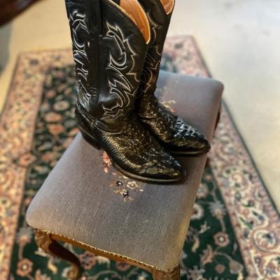 CROC COWBOY BOOTS