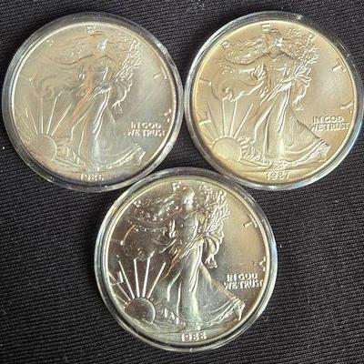 1 oz Fine Silver $1 Coins