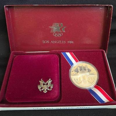 1984 Olympic Mint Silver Dollar