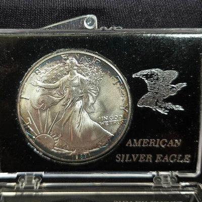 1987 American Silver Eagle Coin