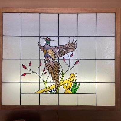 Lighted Stained Glass $175