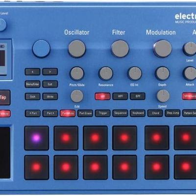 Brand New Korg Electribe2 Music Production Station/synthesizer Blue