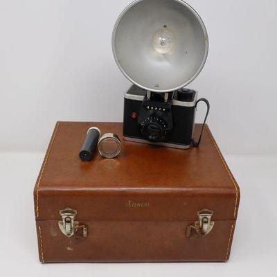 Ansco Camera & Storage Box