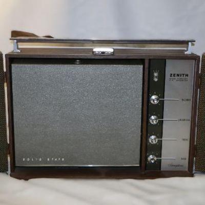 Zenith Stereophonic Portable Record Player