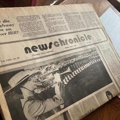 old newspaper