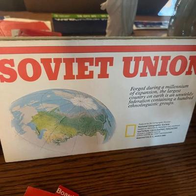 Soviet ephemera and vintage airline tickets