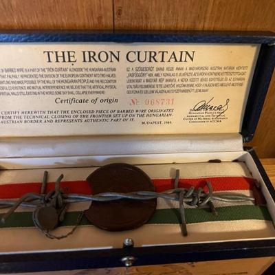 HUNGARIAN BARB WIRE, OUR CLIENT'S FATHER ESCAPED CAPTURE FROM THE IRON CURTAIN AT 15 YEARS OF AGE!
