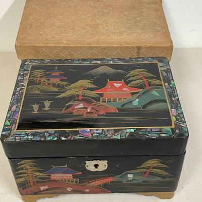 JAPAN JEWELRY BOX IN BOX