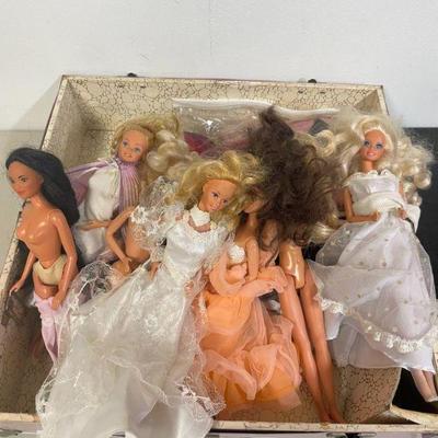 BARBIES IN TRUNK