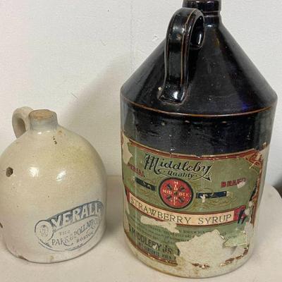 STONEWARE JUG