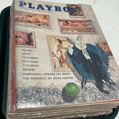 PLAYBOY 1961 & 1962 COMPLETE YEARS