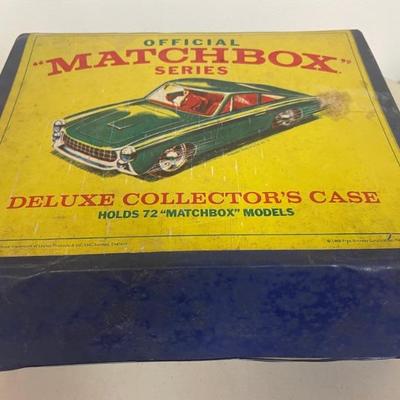 MATCHBOX CASE & CARS