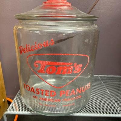 TOM'S PEANUTS VINTAGE JAR