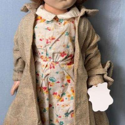 1938 effanbee anne shirley" doll