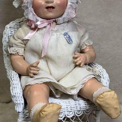 Vintage horsman gold medal baby doll