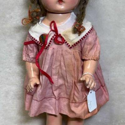 Petite american character composition doll