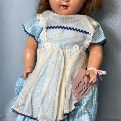 Unmarked circa 1930 s "mama doll"