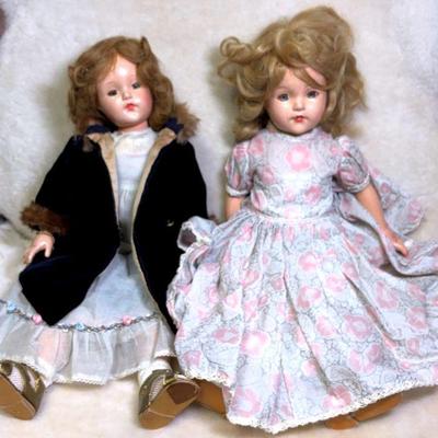 Effanbee anne shirley" dolls