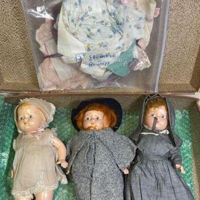 Effanbee grumpy dolls" & clothing