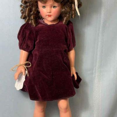 Effanbee anne shirley" 20in doll