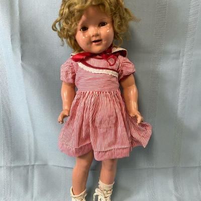 1930 s ideal shirley temple 22" original composition doll