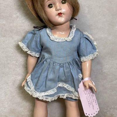 1930s effanbee anne shirley" doll
