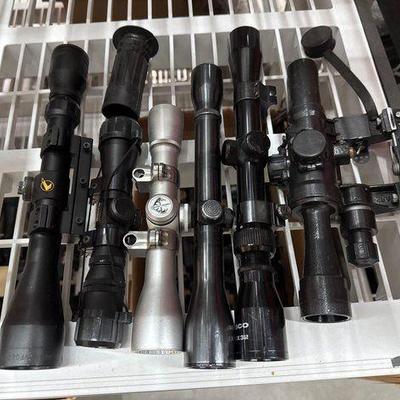 #2620 • (6) Rifle Scopes
