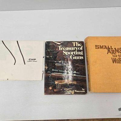 #1718 • CHP Combat Target & (2) Firearm Books
