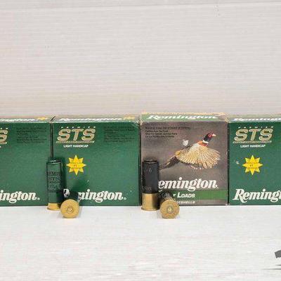 #1338 • NEW!!! (100) Rounds of Remington 12ga Shotshells Ammo
