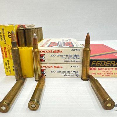 #1302 • (92) Rounds of 300 Winchester Magnum
